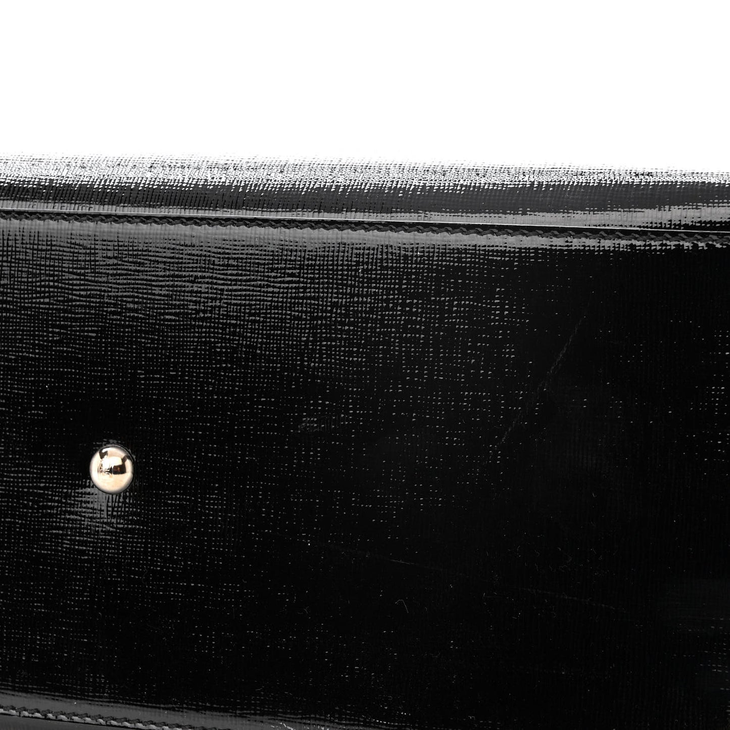 Patent Vitello Elite Regular 2Jours Tote Black