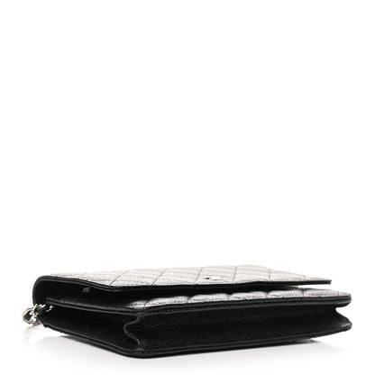 Chanel Caviar Quilted Wallet On Chain WOC Black 4 of 11