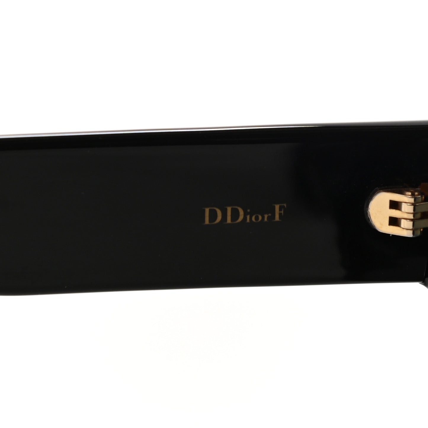 Acetate DDiorF Cat Eye Sunglasses Black