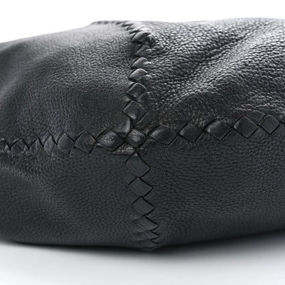 Bottega Veneta Cervo Deerskin Large Hobo Black 8 of 11