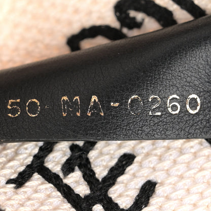 Christian Dior Canvas Embroidered Vertical Dioramour Graffiti Book Tote Latte Multicolor 7 of 11