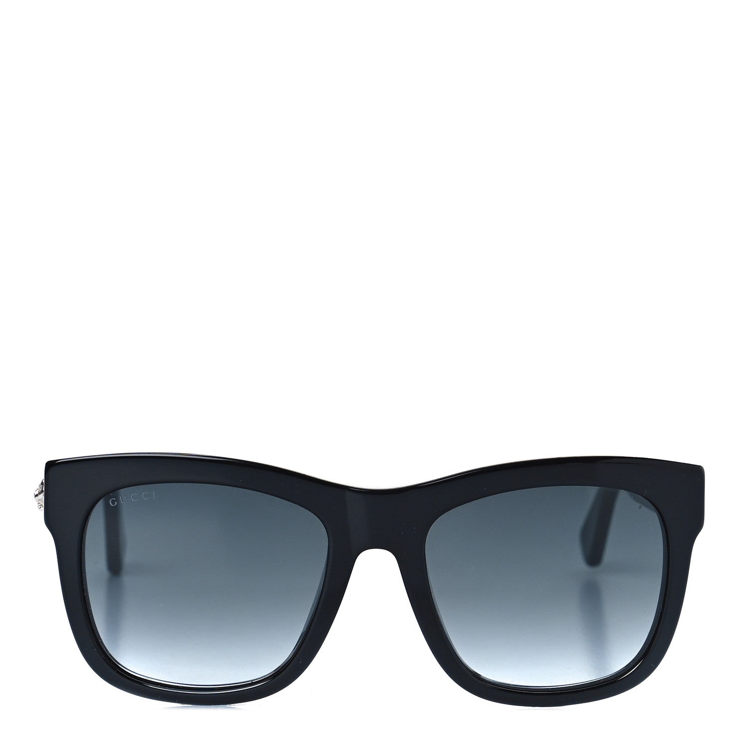 Gucci Acetate Square Frame Sunglasses GG0032S Black 4 of 7