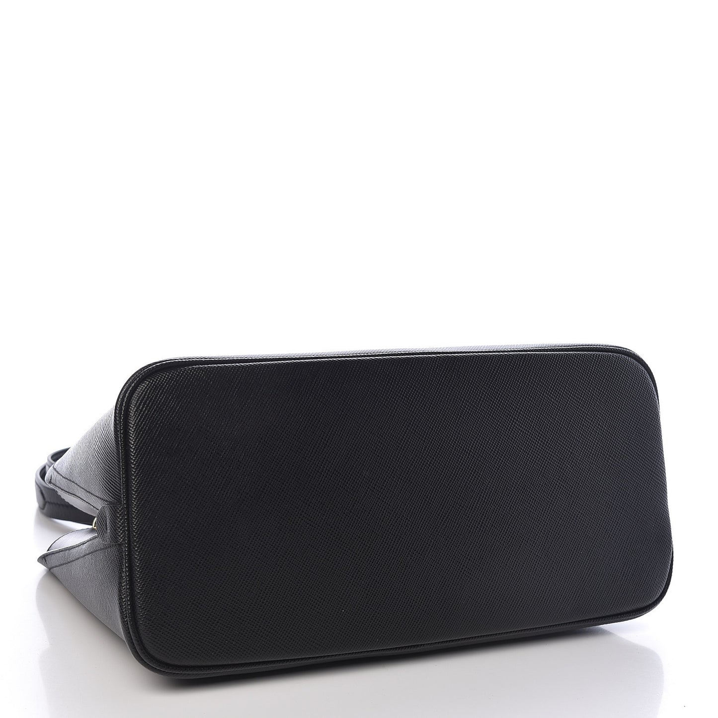 Saffiano Cuir Matinee Tote Black Cherry