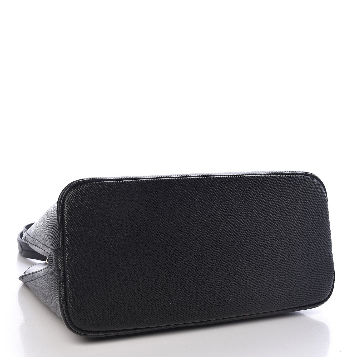 Prada Saffiano Cuir Matinee Tote Black Cherry 4 of 9