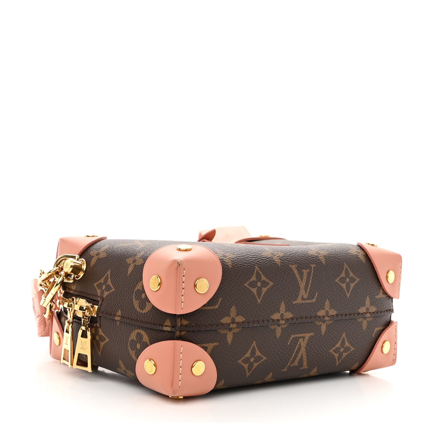 Monogram Petite Malle Souple Peach