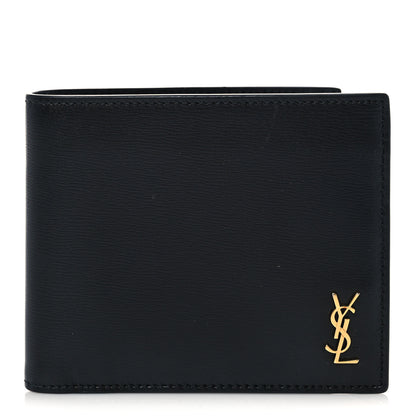 Saint Laurent Shiny Calfskin Tiny Bi-Wallet Black 1 of 6