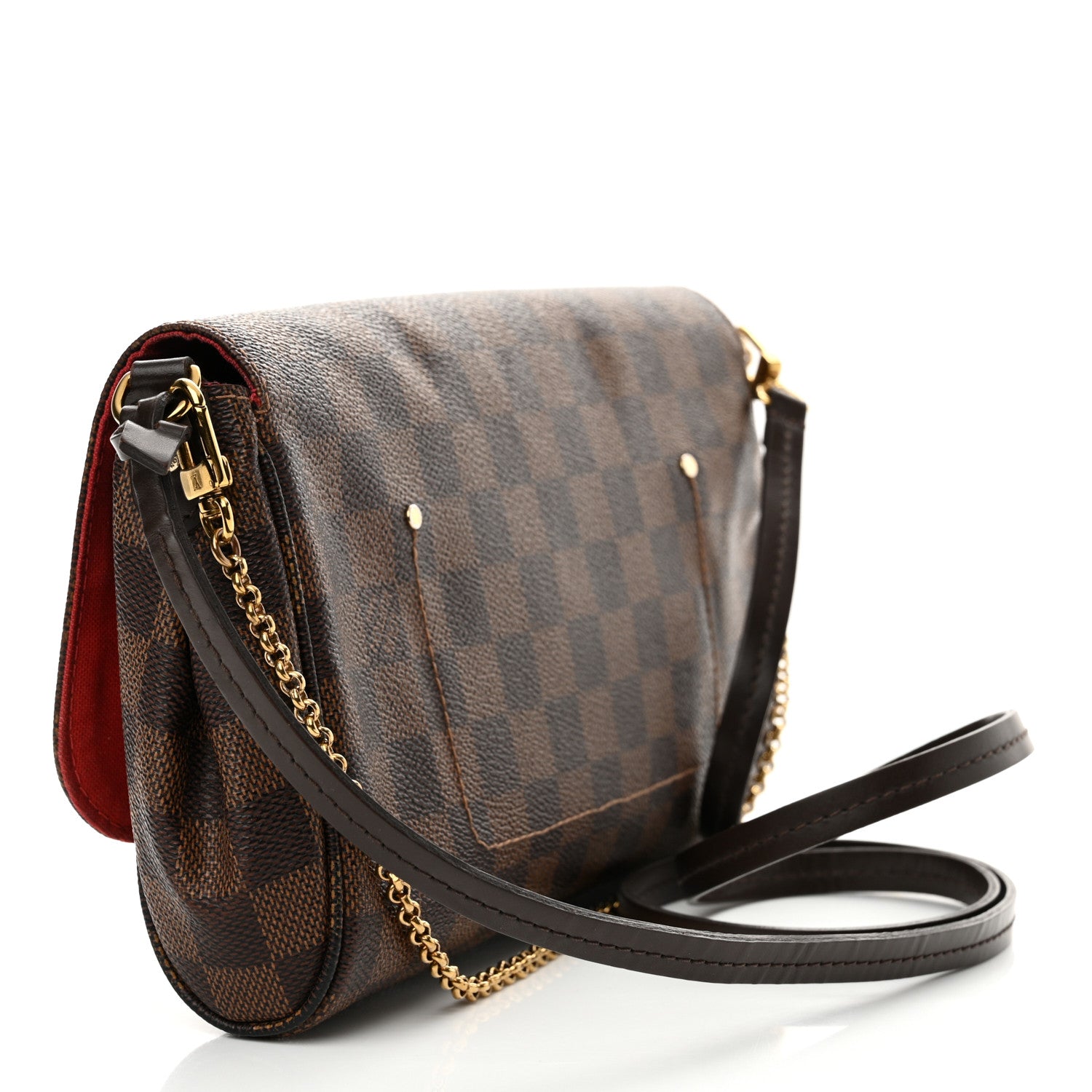 Louis Vuitton Damier Ebene Favorite MM 3 of 12