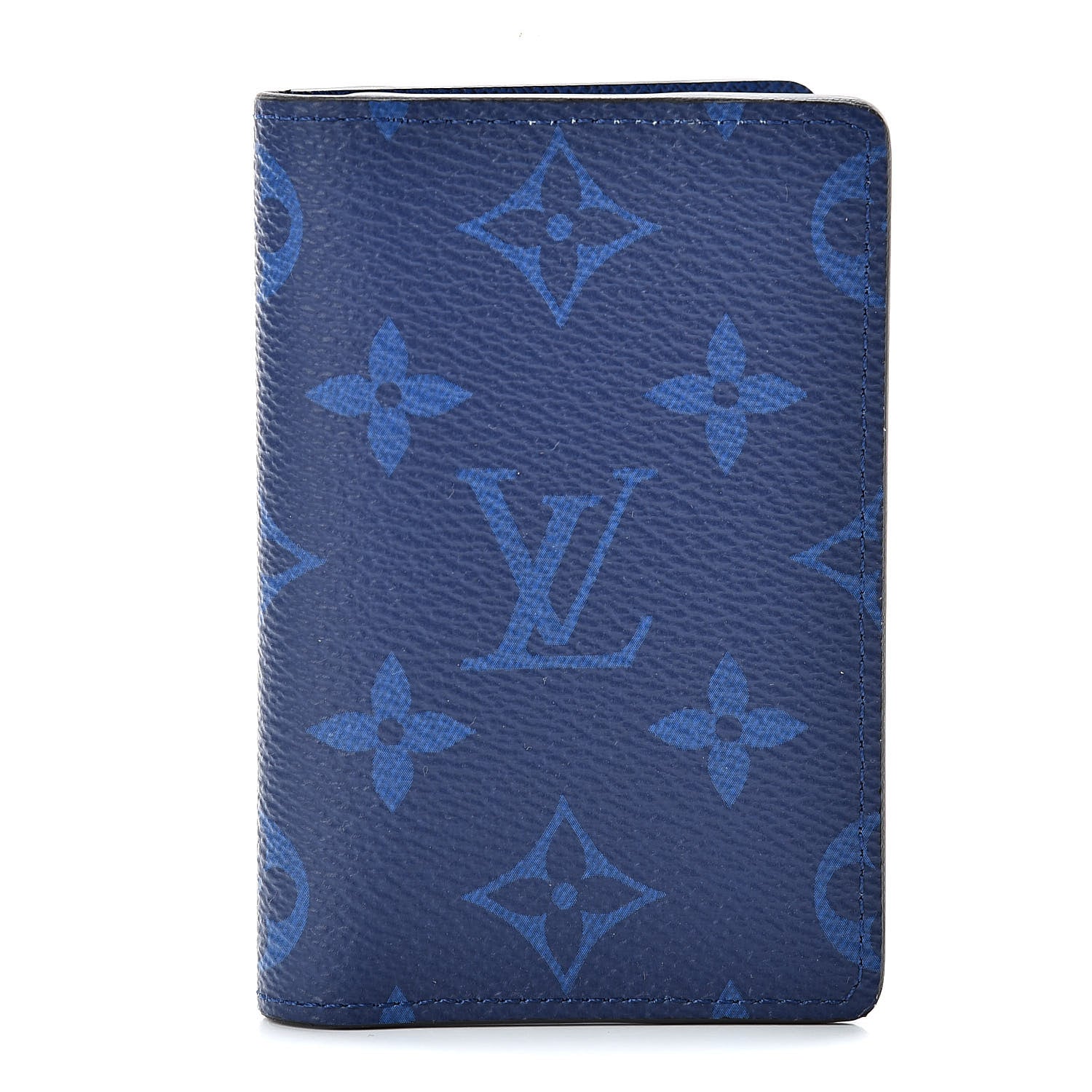 Louis Vuitton Monogram Taiga Pocket Organizer Cobalt 1 of 8