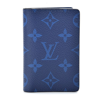 Louis Vuitton Monogram Taiga Pocket Organizer Cobalt 1 of 8