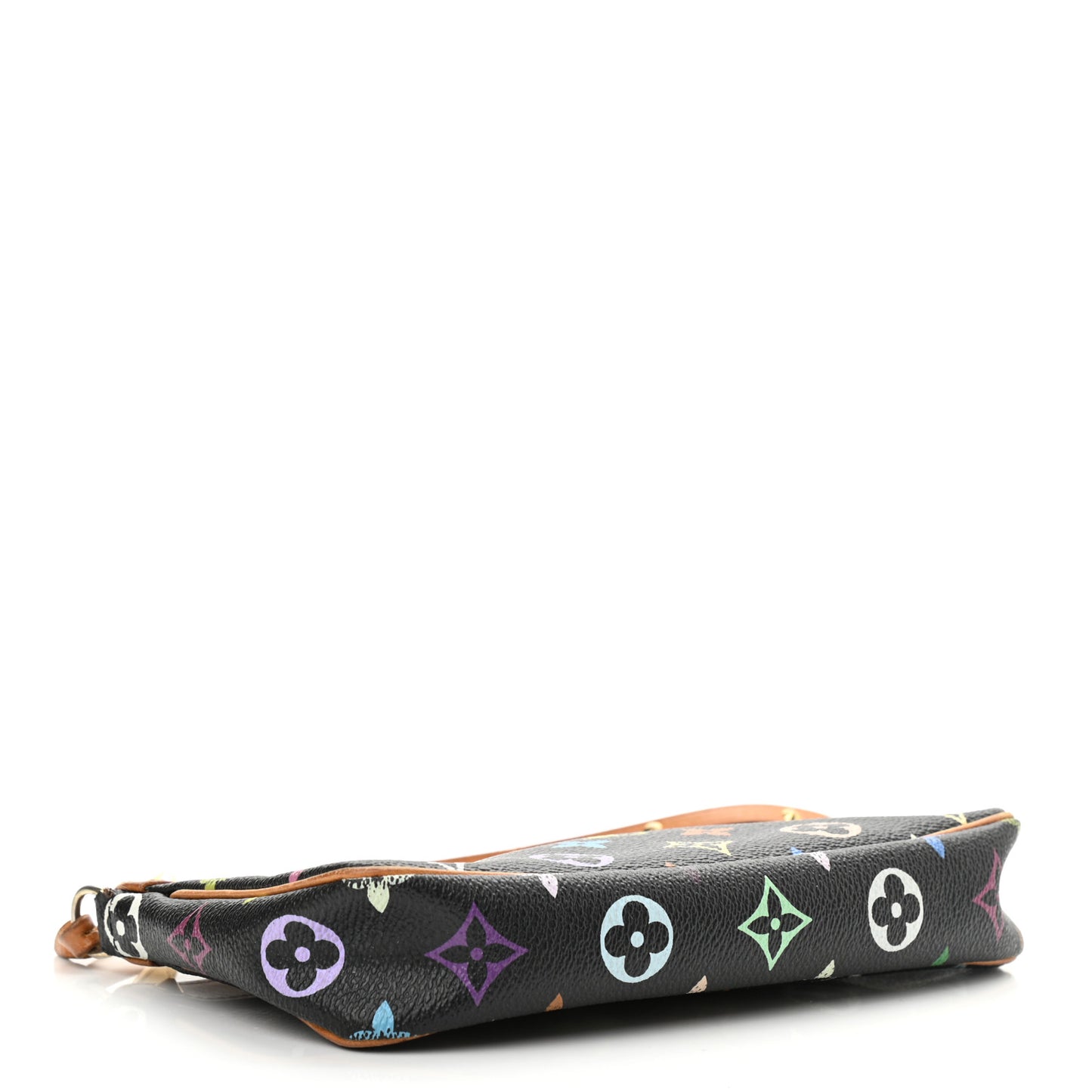 Monogram Multicolor Pochette Accessories Black