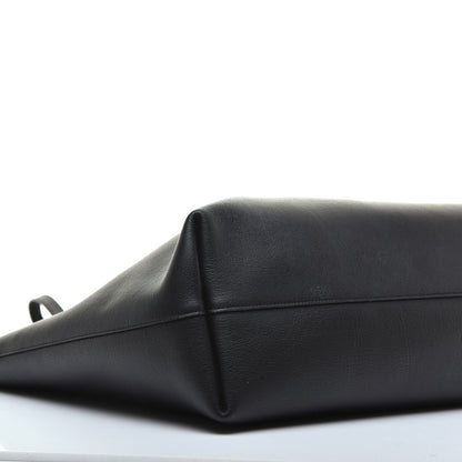 Saint Laurent Calfskin Large Shopping Tote Black 7 of 9