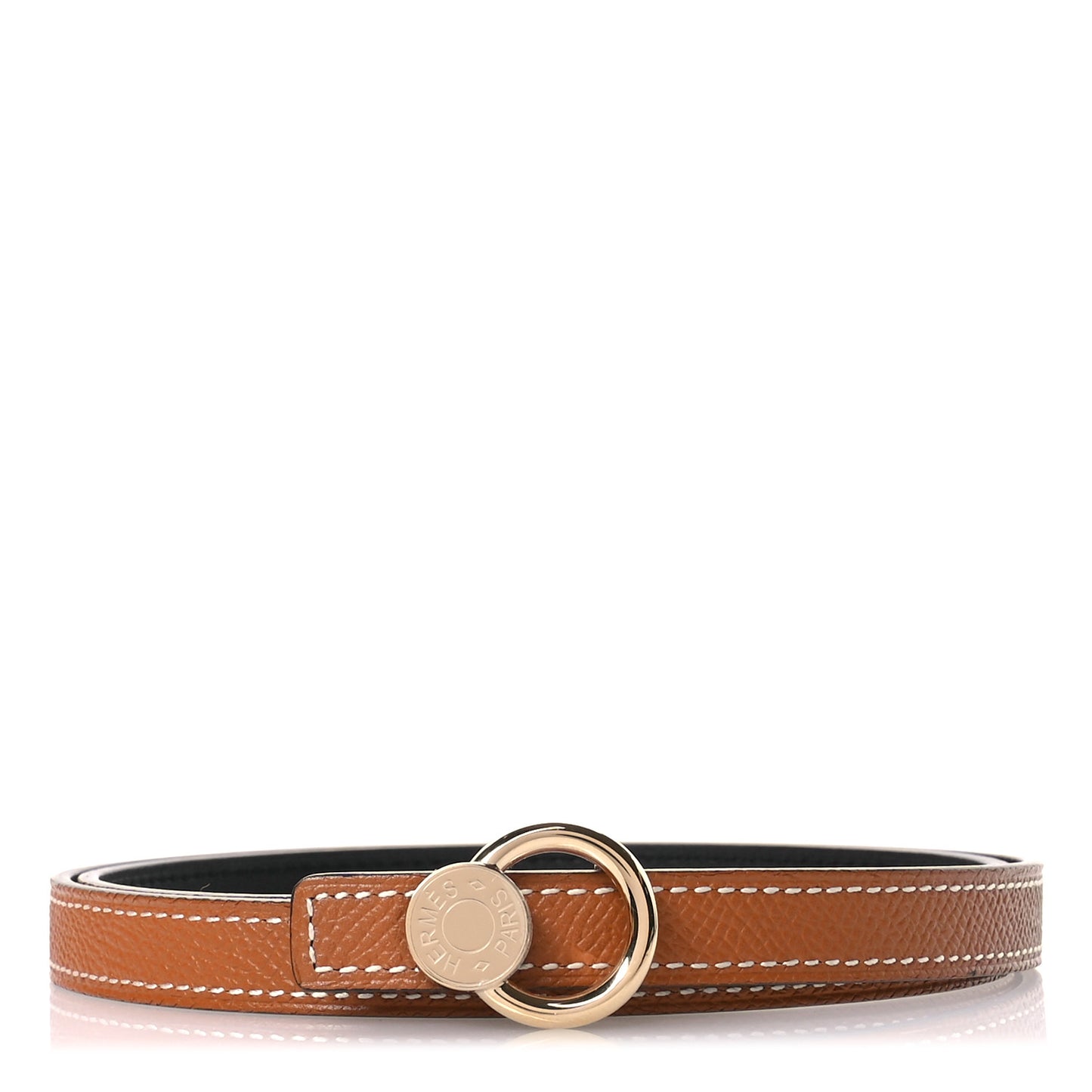 Swift Epsom 13mm Mini Laquee Reversible Belt 70 28 Black Gold