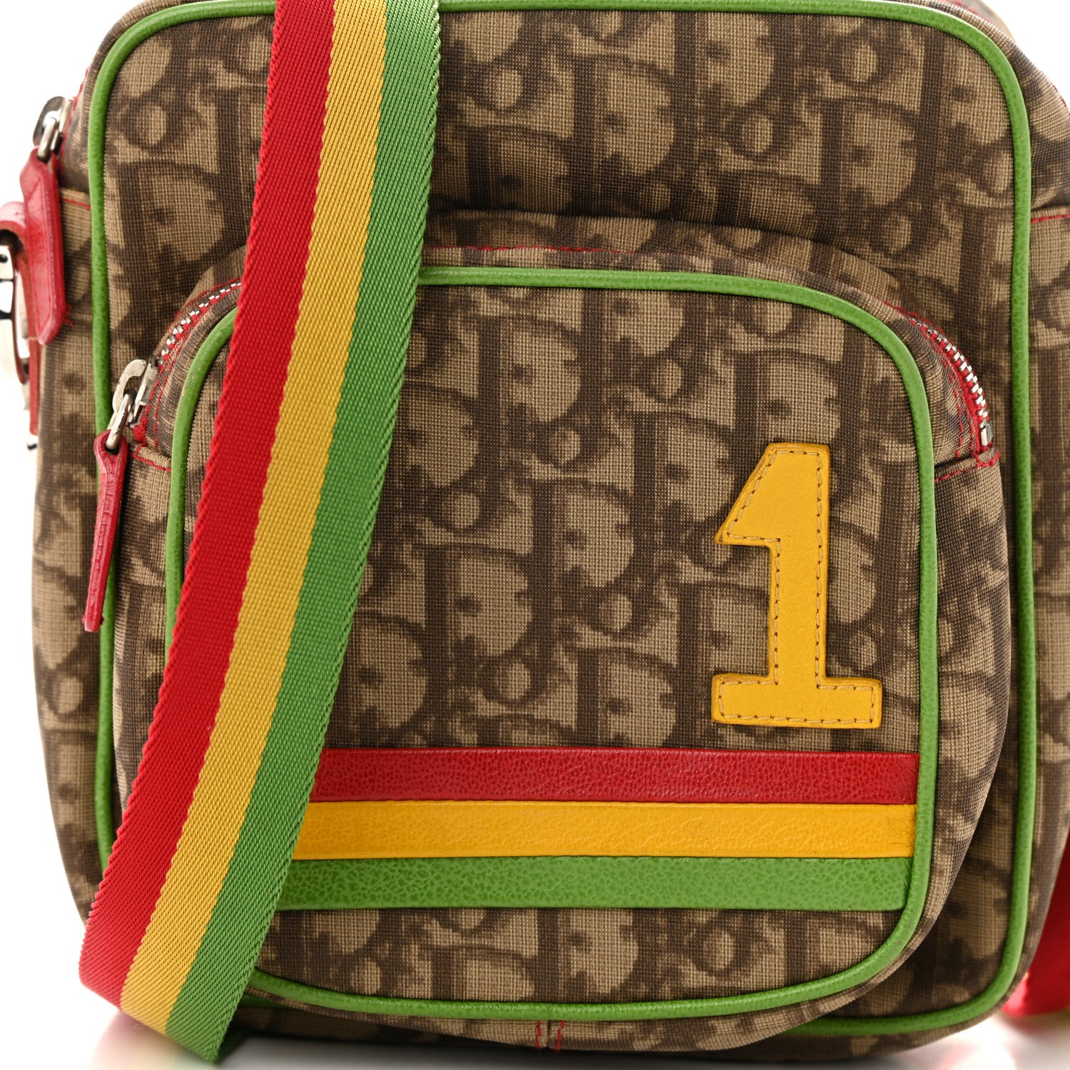 Christian Dior Monogram Rasta Crossbody Beige 8 of 15