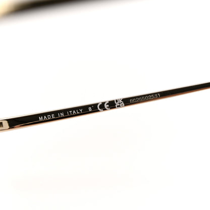 Chanel Acetate Metal Butterfly Sunglasses 5459-A Black Gold 6 of 9
