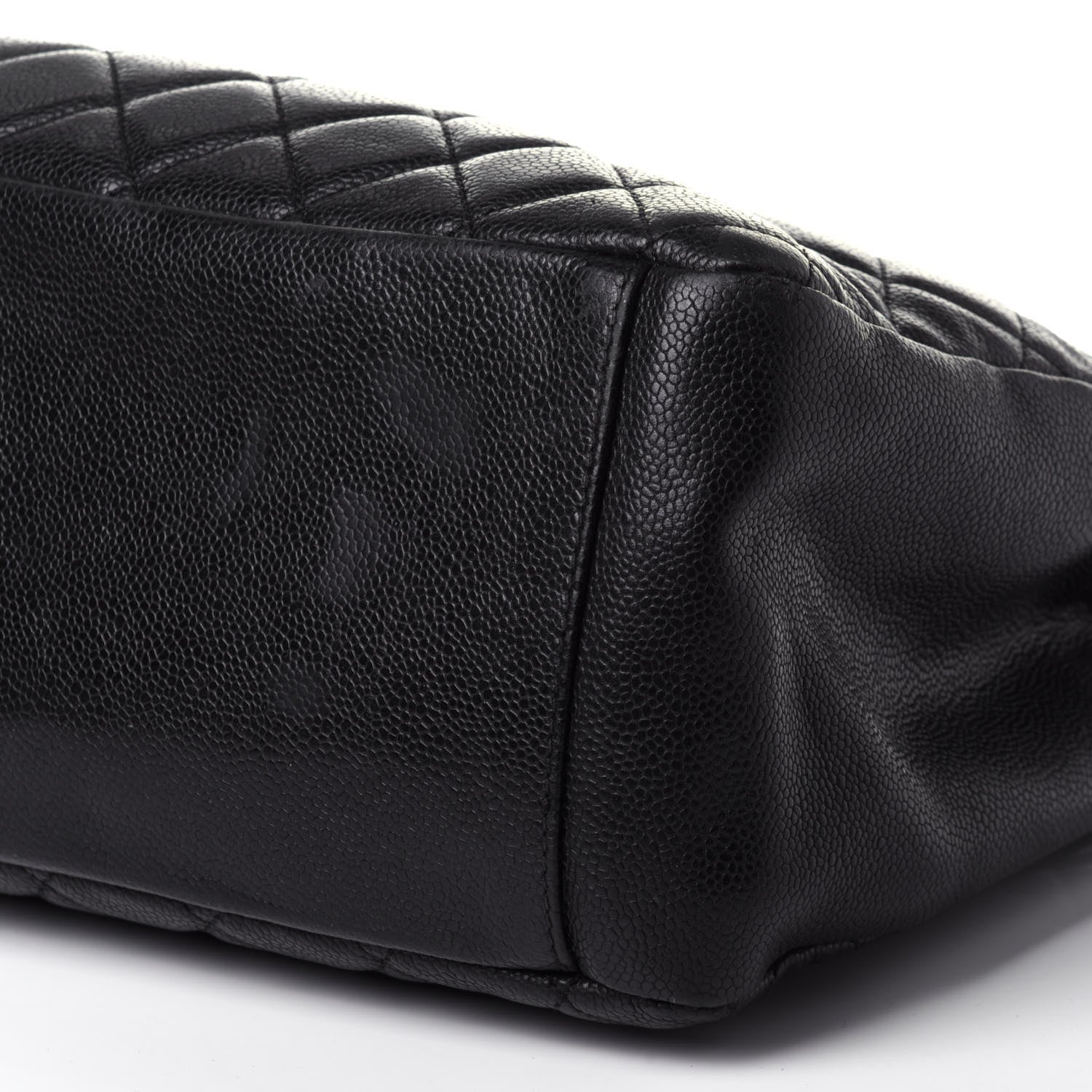 Chanel Caviar Quilted Grand Shopping Tote GST Black 9 of 10