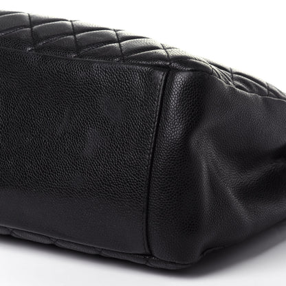 Chanel Caviar Quilted Grand Shopping Tote GST Black 9 of 10