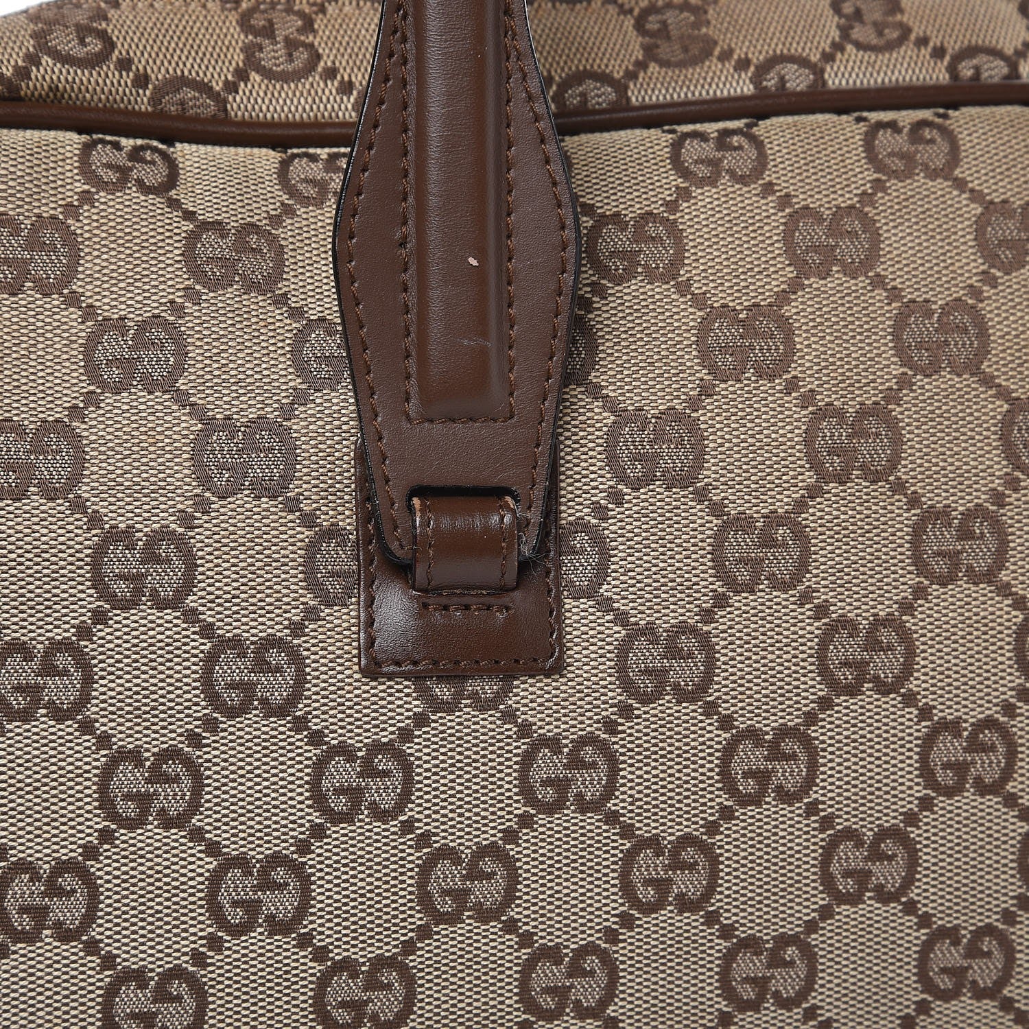 Gucci Monogram Tote Bag Brown 9 of 18