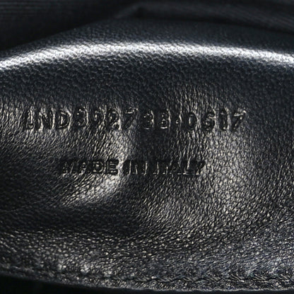 Saint Laurent Sheepskin Matelasse Chevron Monogram Large College Satchel Black 6 of 10