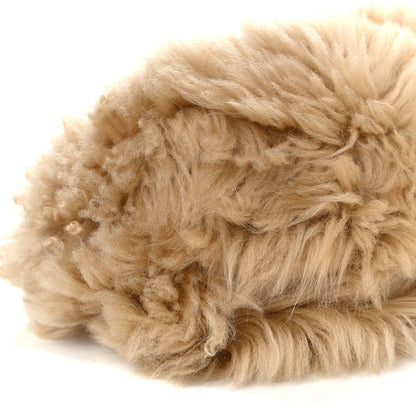 Bottega Veneta Shearling Lambskin The Pouch Chain Porridge 6 of 7