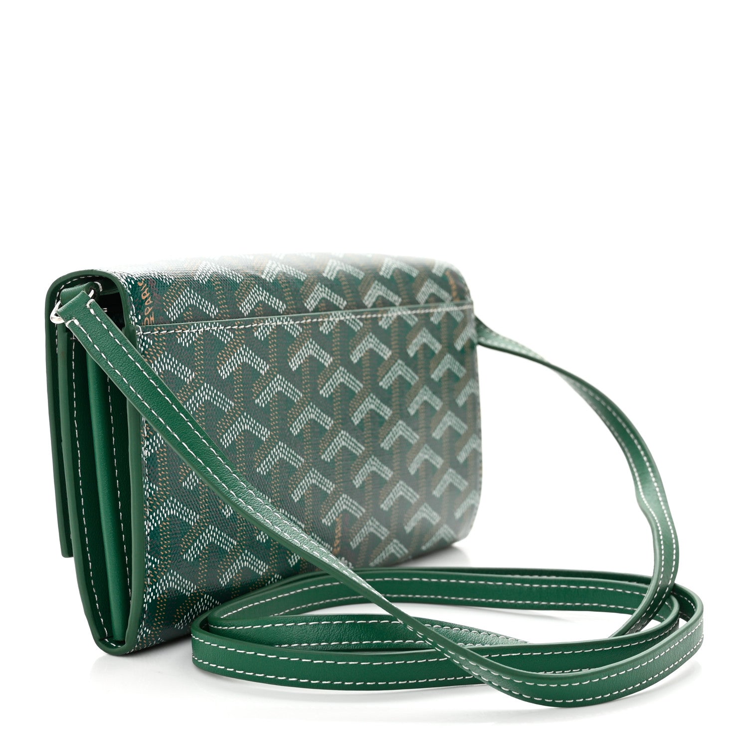Goyard Goyardine Varenne Continental Wallet Green 3 of 10