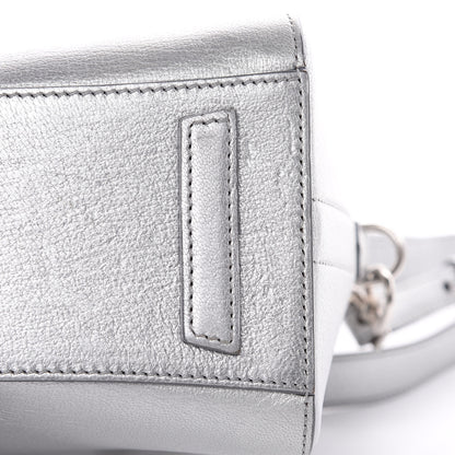 Givenchy Metallic Sugar Goatskin Mini Antigona Silver 13 of 13