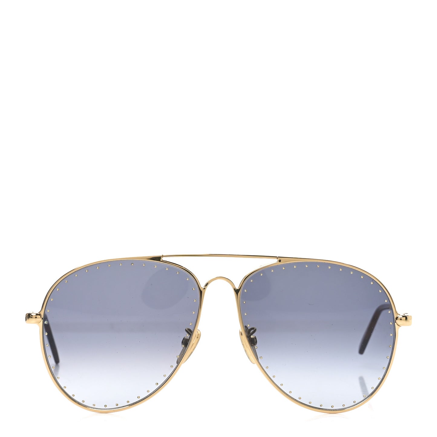 Metal LV Trunk Pilot Sunglasses Z1506U Blue