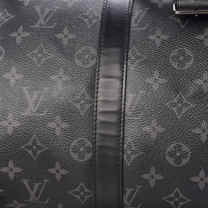 Louis Vuitton Monogram Eclipse Keepall Bandouliere 45 14 of 16