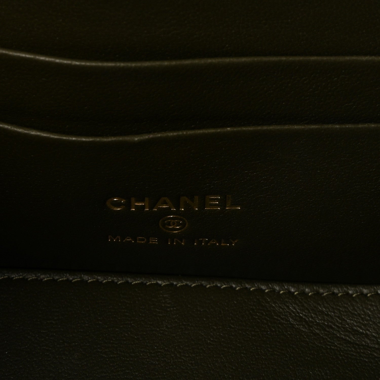 Chanel Lambskin Quilted Small Pillow Crush Vanity Case With Chain Green 6 of 10