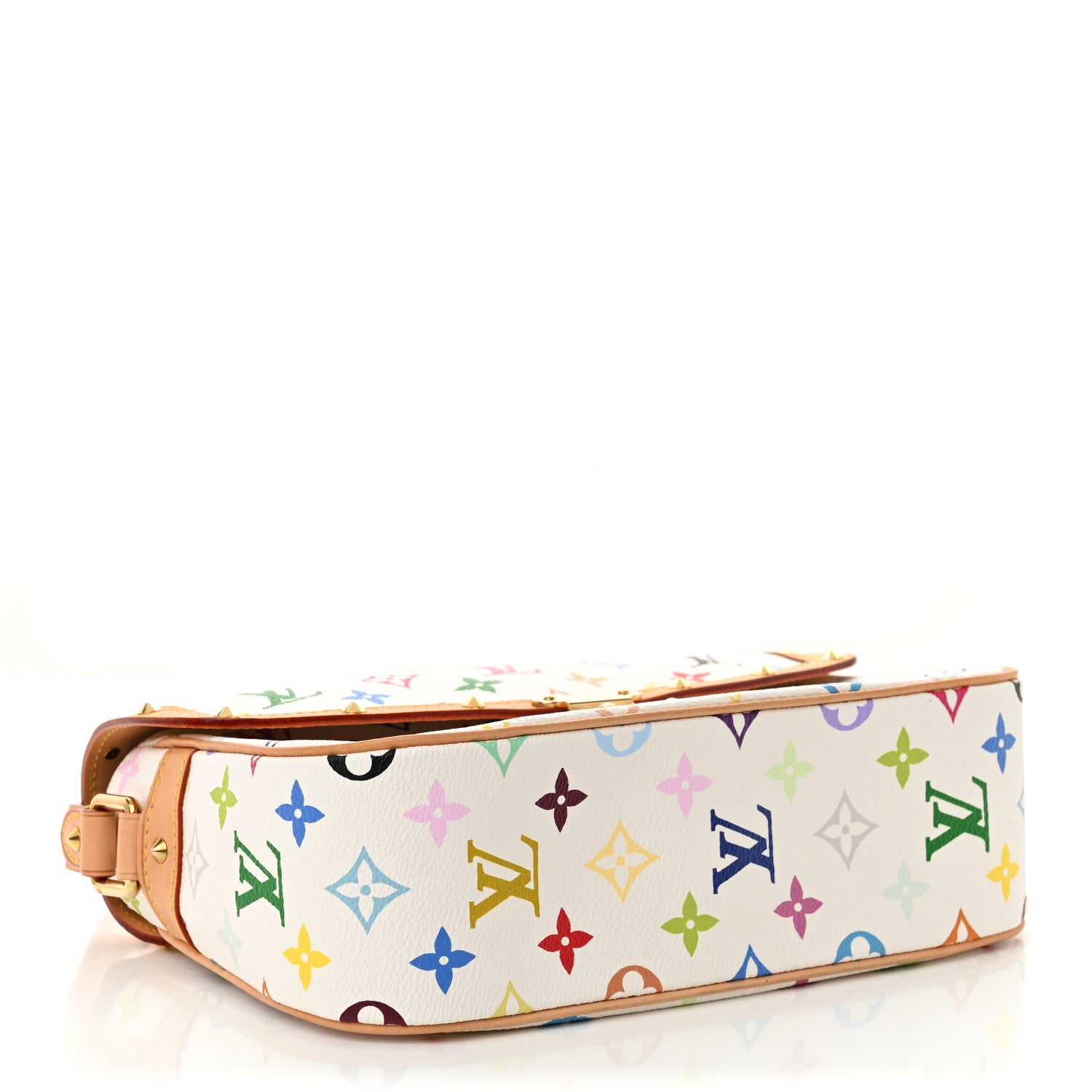 Louis Vuitton Monogram Multicolor Sologne White 4 of 10