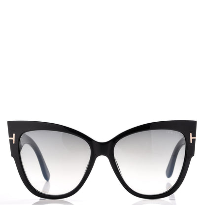 Tom Ford Acetate Anoushka Cat Eye Sunglasses TF371 Black 2 of 8
