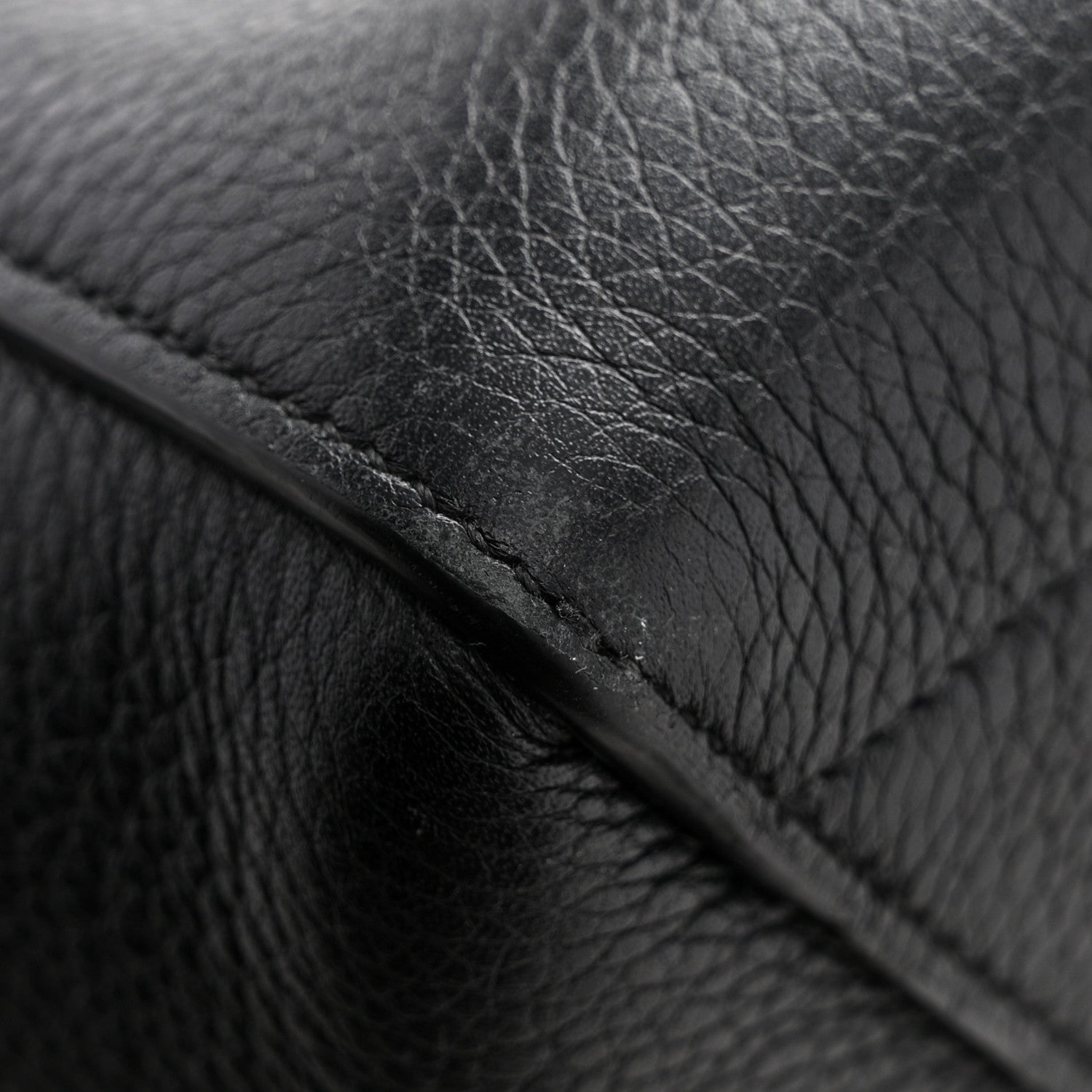 Celine Soft Grained Calfskin Sangle Bucket Bag Black 11 of 11