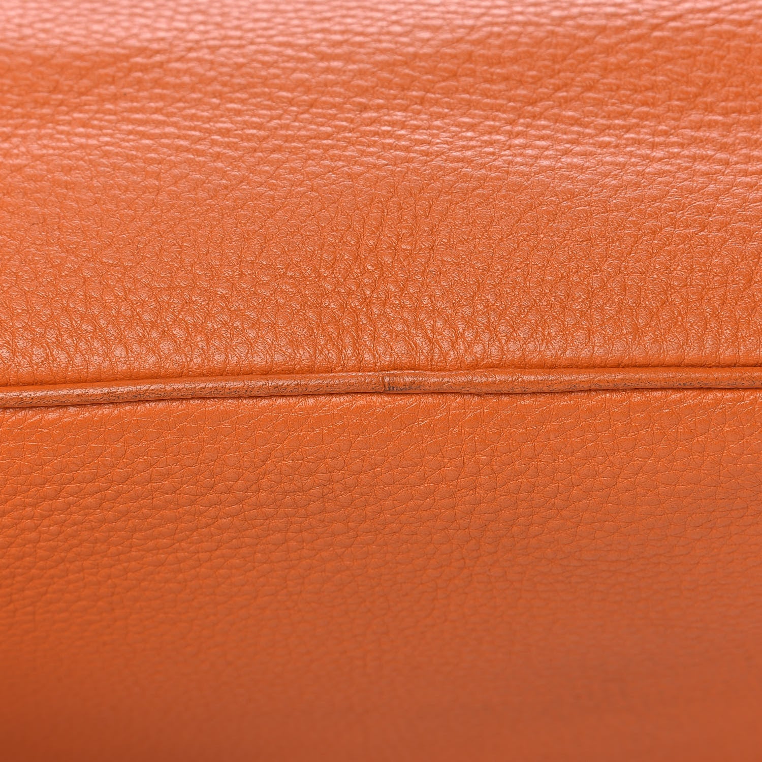 Prada Vitello Daino Medium Double Zip Shoulder Bag Papaya 11 of 15