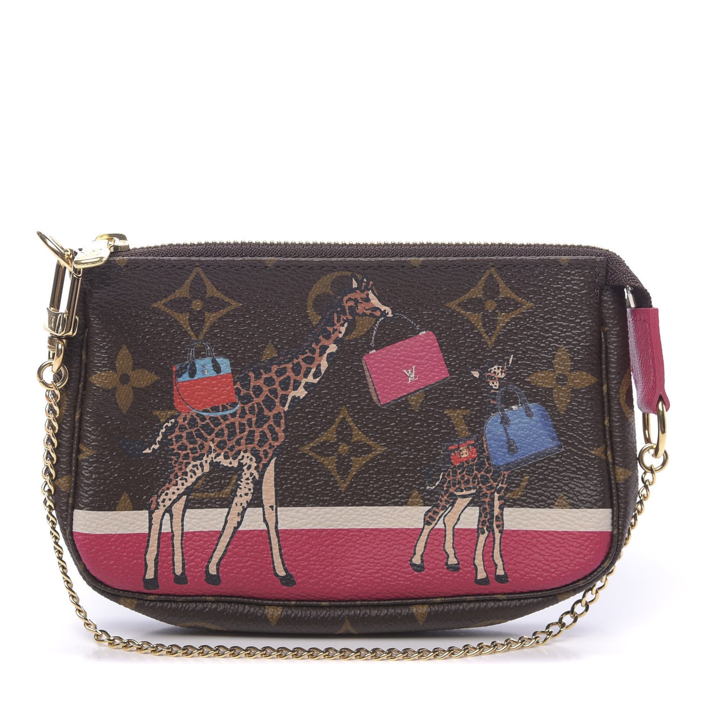 Monogram 2017 Christmas Animation Mini Pochette Accessories