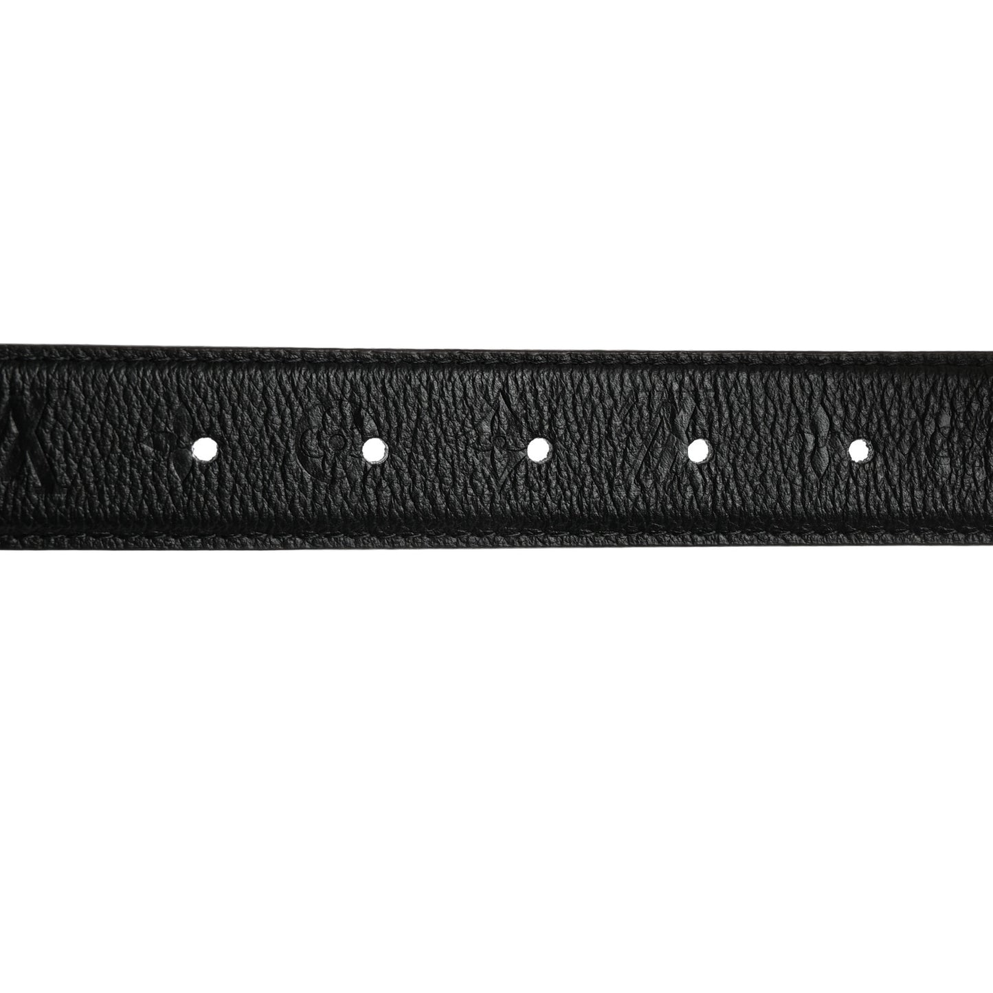 Calfskin Monogram 30mm Flowergram Reversible Belt 90 36 Black