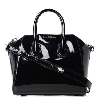 Givenchy Patent Calfskin Mini Antigona Black 1 of 9