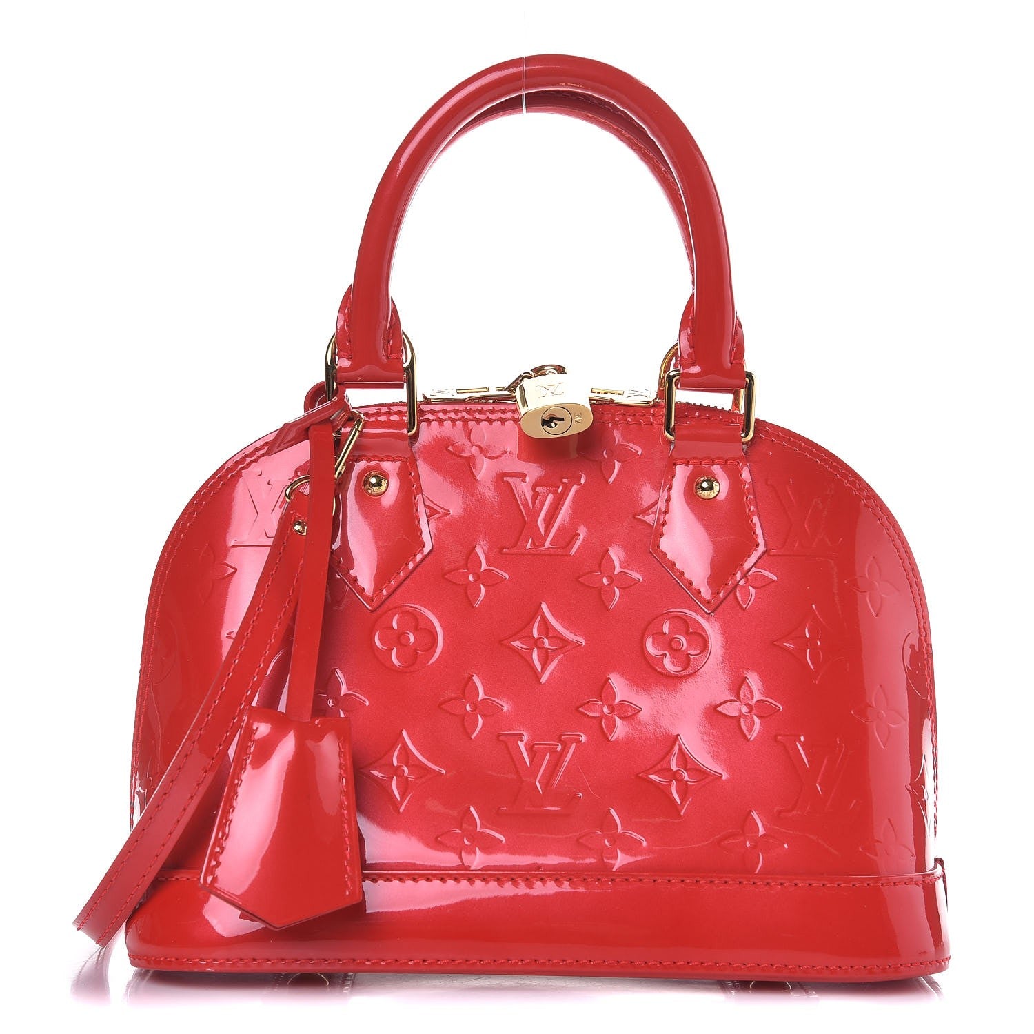 Louis Vuitton Vernis Alma BB Rouge Grenadine 1 of 7