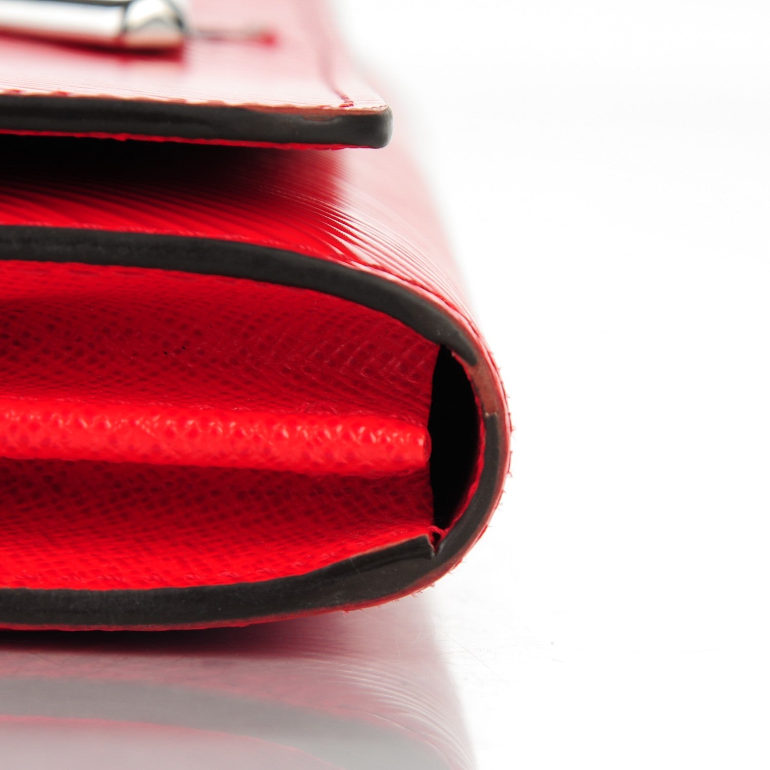 Louis Vuitton Epi Twist Wallet Coquelicot 9 of 11