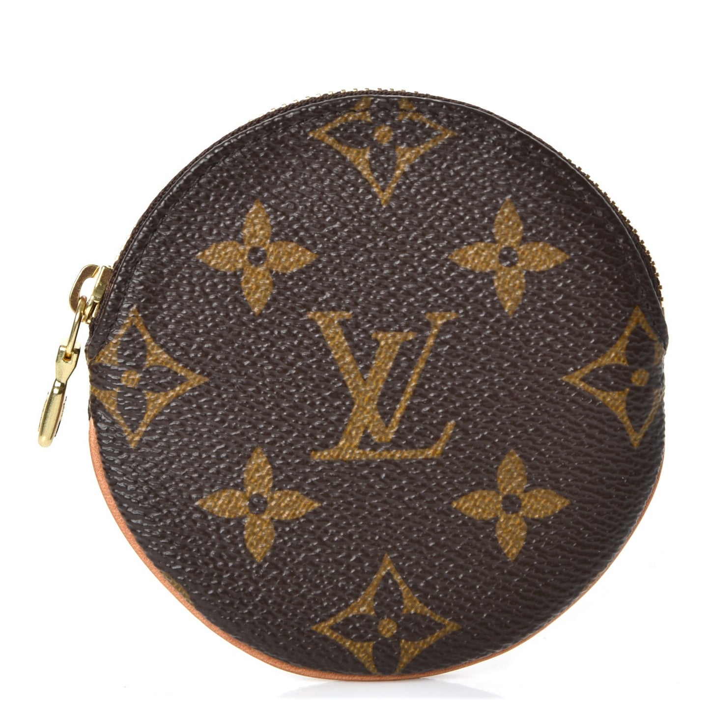 Monogram Round Coin Purse