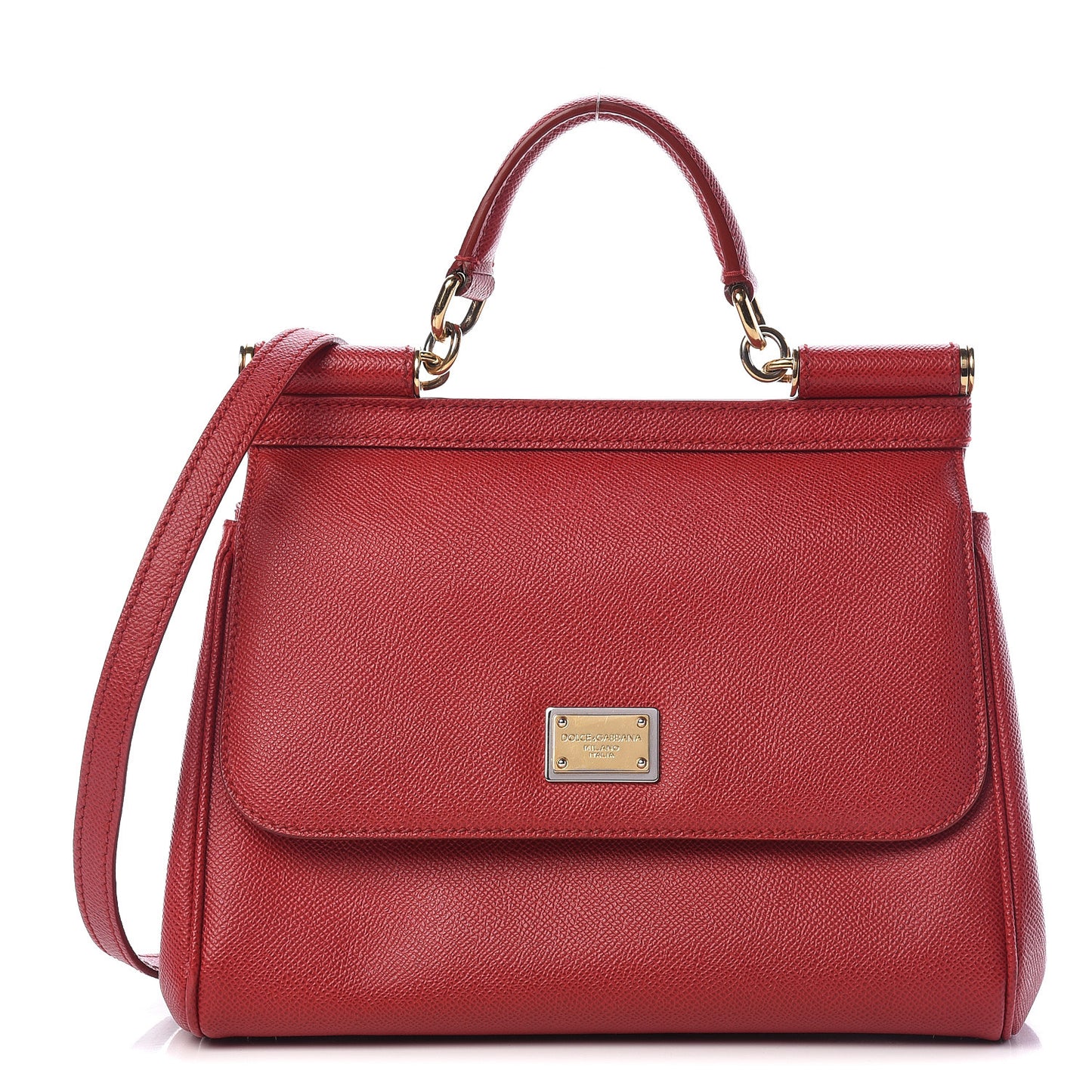 Dauphine Medium Miss Sicily Satchel Dark Red