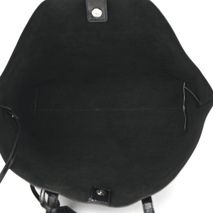 Saint Laurent Patent Calfskin Large Shopping Tote Black 6 of 14