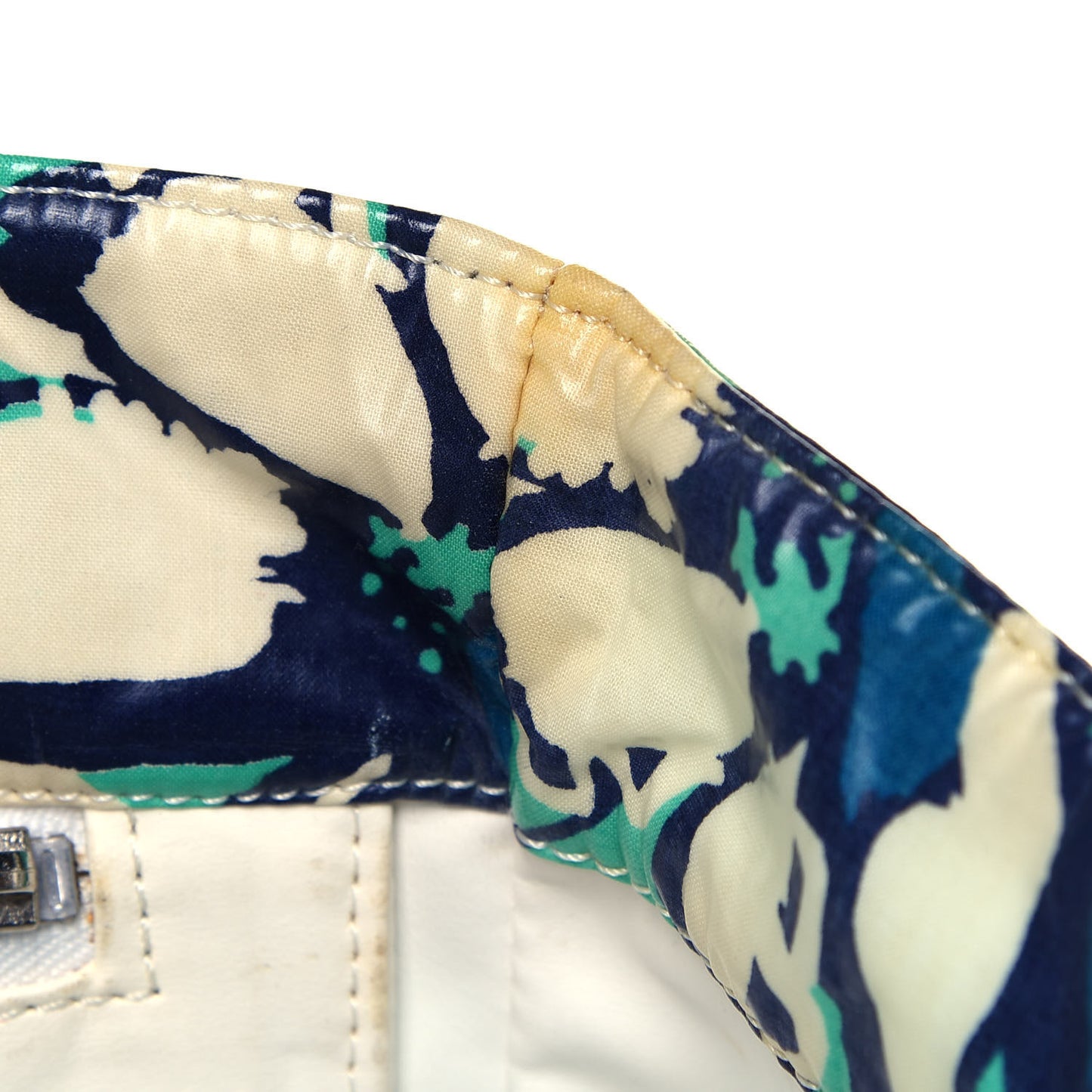 PVC Floral Print Tote Multicolor