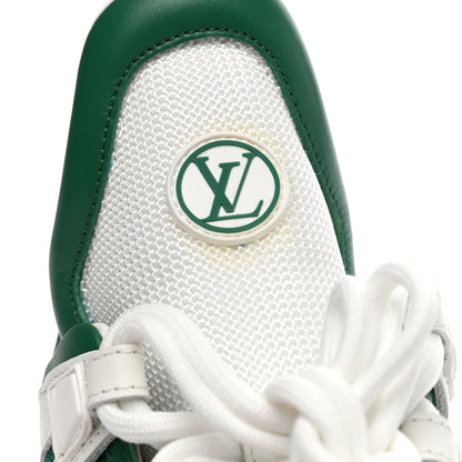 Louis Vuitton Calfskin Technical Nylon LV Archlight Sneakers 37 Green 13 of 14