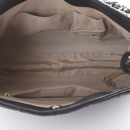 Chanel Caviar Quilted Expandable Zip Shoulder Bag Black 5 of 10