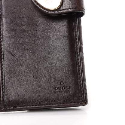 Gucci Guccissima Heart Continental Wallet Dark Brown 6 of 6