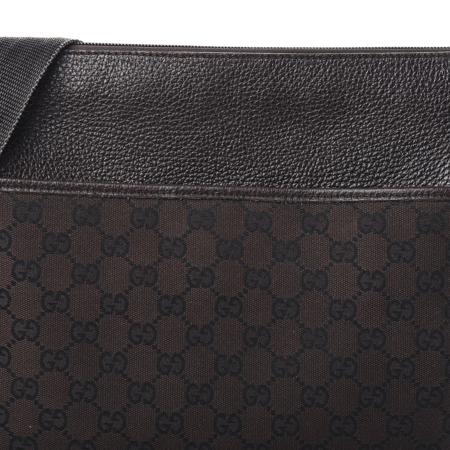 Monogram Large Messenger Bag Brown