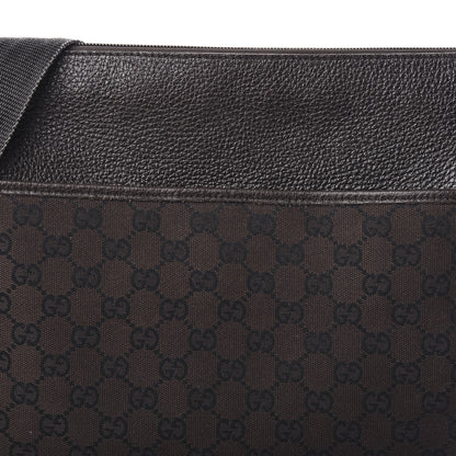 Gucci Monogram Large Messenger Bag Brown 9 of 9
