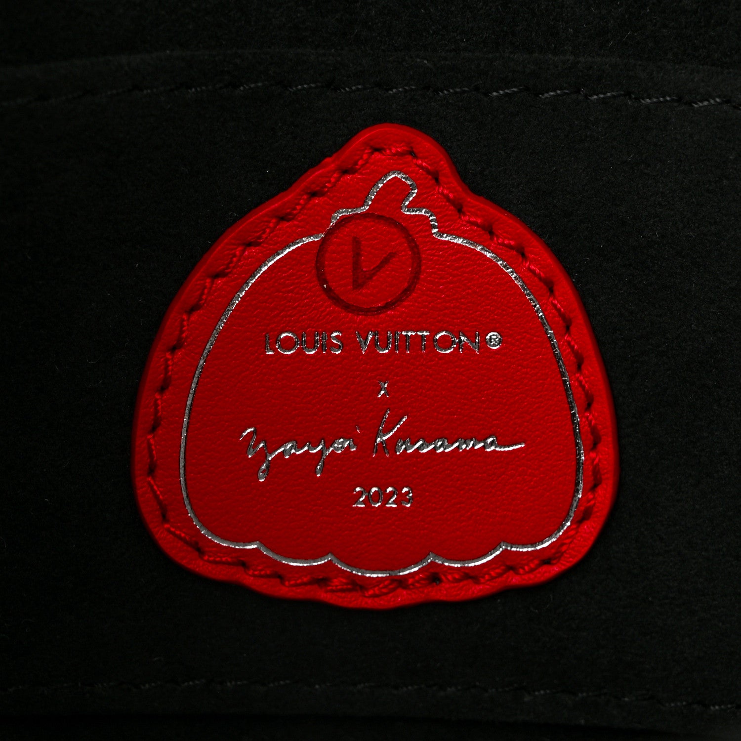 Louis Vuitton LV X YK Taurillon Dots Dauphine Mini Black 6 of 11