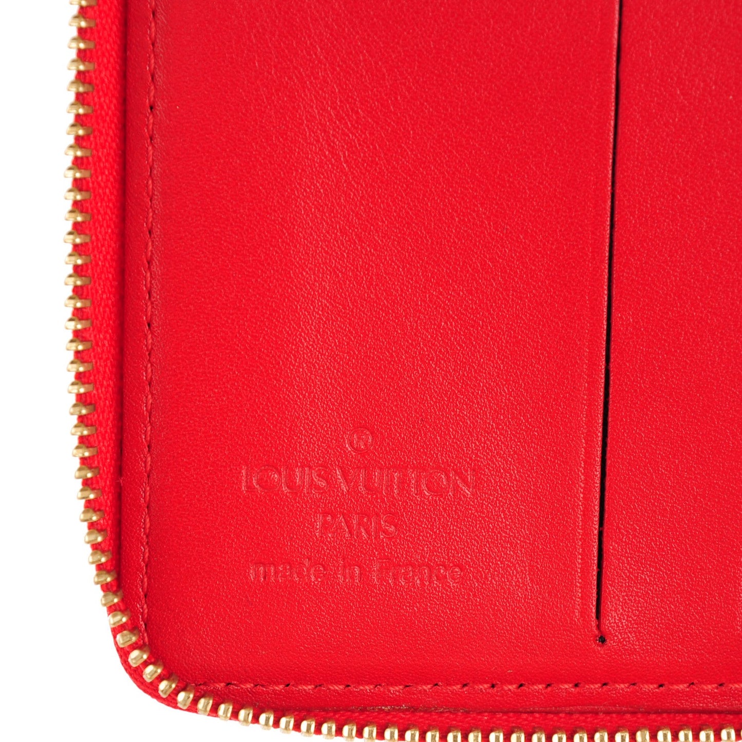 Vernis Broome Zip Wallet Rouge