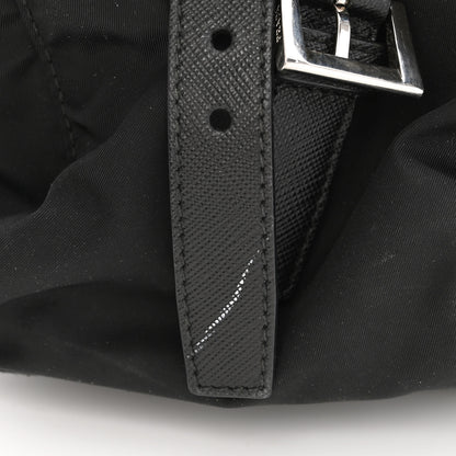 Prada Tessuto Nylon Saffiano Medium Backpack Black 11 of 11