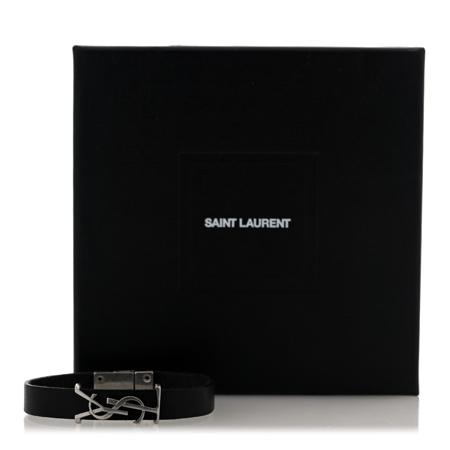 Calfskin Opyum Bracelet Black